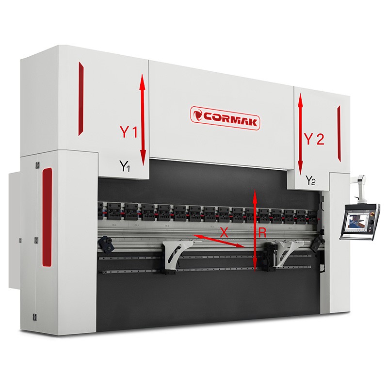 Pressa piegatrice CNC SERVO ELITE 125x2500 DA-58T | CORMAK