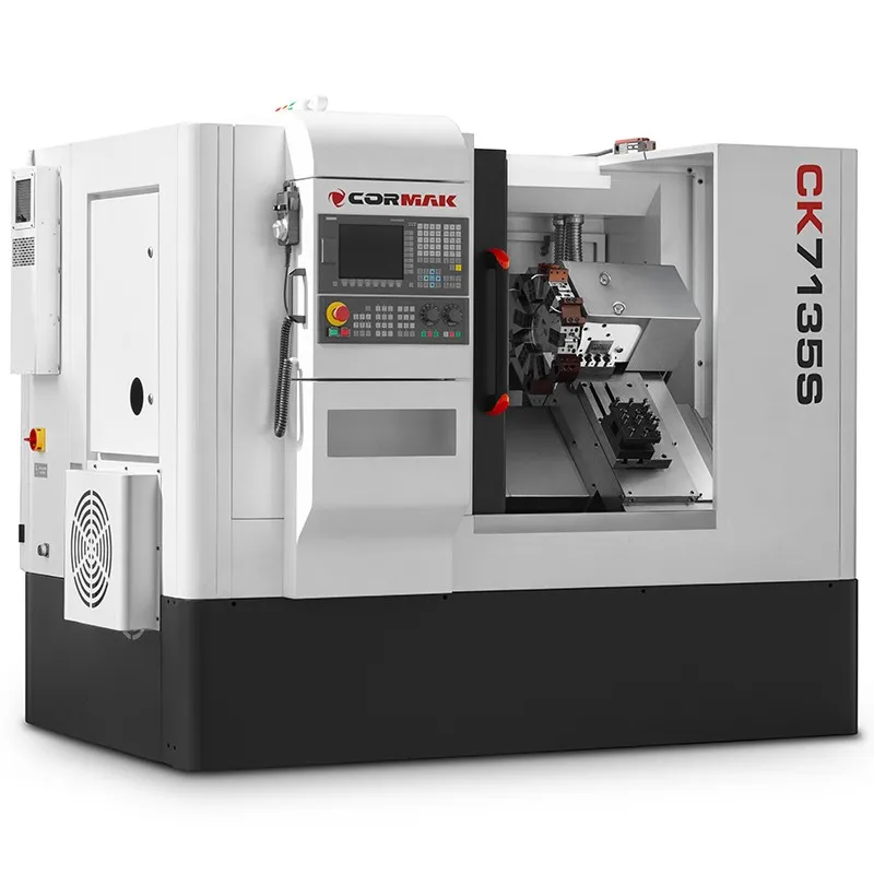 Tokarka CNC CK7135A ze skośnym łożem