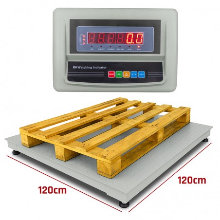 BILANCIA A PIATTAFORMA PER PALLET W3T (PORTATA 3000 KG)
