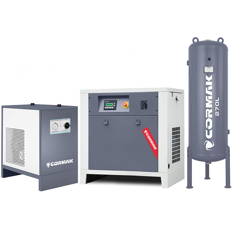 Compressore a vite CORMAK LUFT 1000 con essiccatore | CORMAK