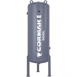 Compressore a vite con inverter, essiccatore IZBERG N50S e serbatoio verticale 500L CORMAK THEOR 50 7000L/min 37kW