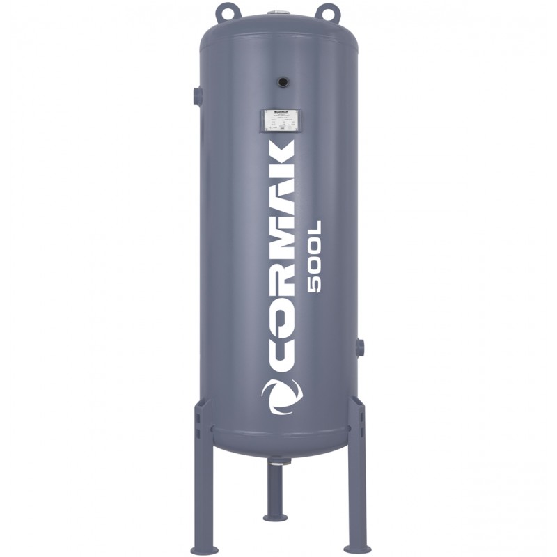 Compressore a vite con inverter, essiccatore IZBERG N50S e serbatoio verticale 500L CORMAK THEOR 50 7000L/min 37kW