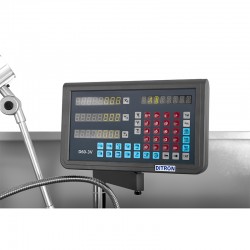 Tornio universale CORMAK 800x1500 con DRO 3 assi, industriale | CORMAK