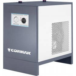 Compressore a vite con inverter, essiccatore IZBERG N20S e serbatoio verticale 500L CORMAK LUFT 1500 1580L/min 11kW