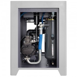 Compressore a vite con inverter, essiccatore IZBERG N20S e serbatoio verticale 1000L CORMAK LUFT 1500 1580L/min 11kW