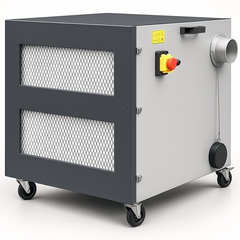 Aspiratore trucioli MDC1500 400V con tubo 3m | CORMAK