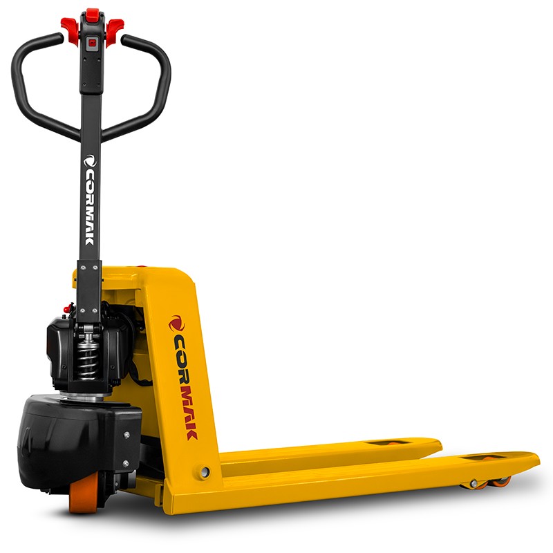 Transpallet elettrico Q15-4 da 1500 kg con batteria agli ioni di litio (sollevamento e marcia elettrici)