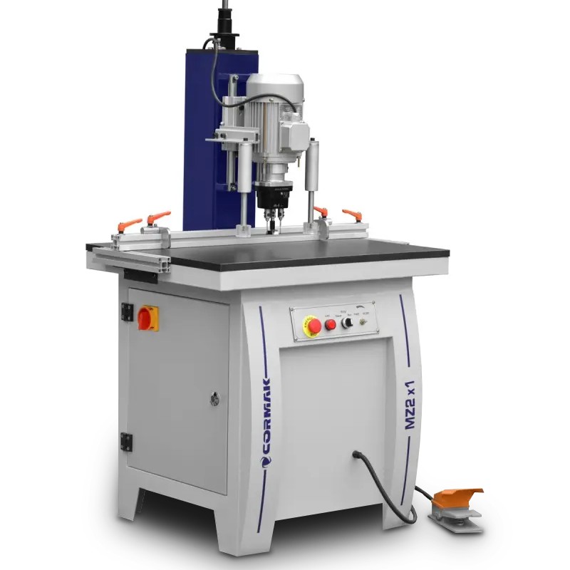 Trapano Pneumatico per Cerniere CORMAK MZ2x1 | Foratura Professionale di Precisione