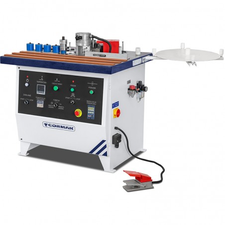 Bordatrice semi-automatica CORMAK EBM360B | per bordi diritti e curvi | CORMAK