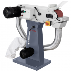 Levigatrice a nastro con aspirazione CORMAK BS75-200 | CORMAK