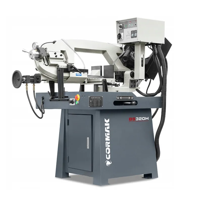 Segatrice a nastro semiautomatica per metallo CORMAK BS320H