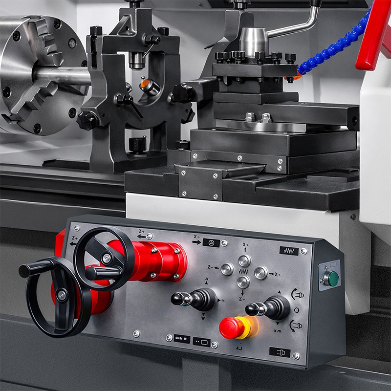 Tornio CORMAK EASY 410x1500 NC con controllo NC e schermo touch | CORMAK