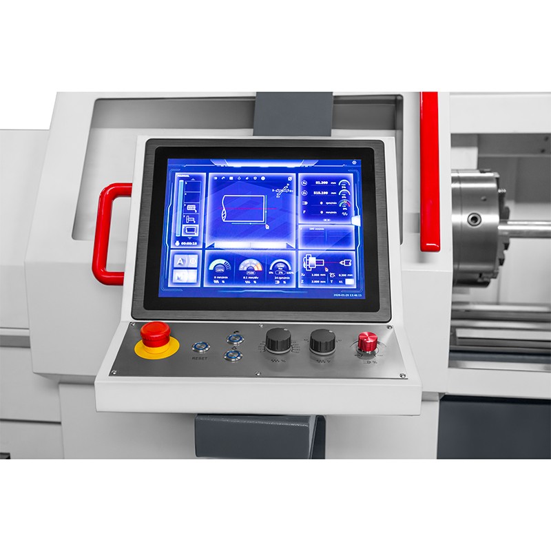 Tornio CORMAK EASY 410x1000 NC con controllo NC e schermo touch | CORMAK