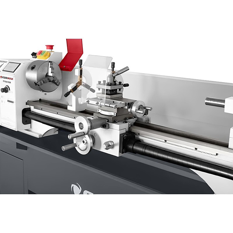Tornio universale convenzionale CORMAK TYTAN 220x750S VARIO 230V con base | CORMAK