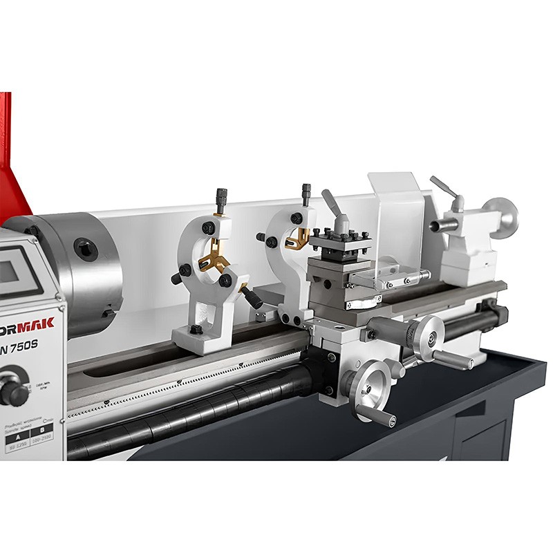 Tornio universale convenzionale CORMAK TYTAN 220x750S VARIO 230V con base | CORMAK