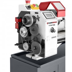 Tornio universale convenzionale CORMAK TYTAN 220x750S VARIO 230V con base | CORMAK