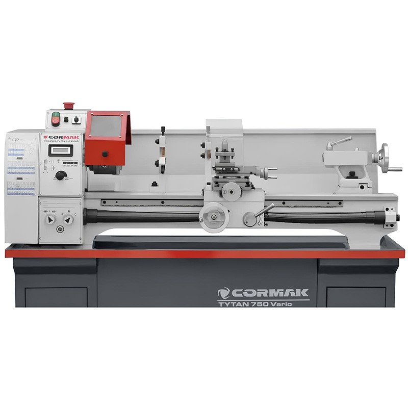 Tornio universale convenzionale CORMAK TYTAN 250x750 VARIO 230V con base | CORMAK