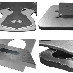 Gratatrice a nastro largo CORMAK SG1000SD per metallo | CORMAK
