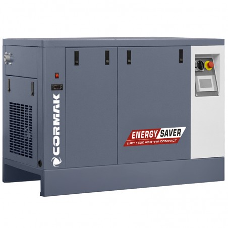 Compressore a vite con essiccatore CORMAK LUFT 1500 VSD+PM COMPACT 1650L/min 11kW