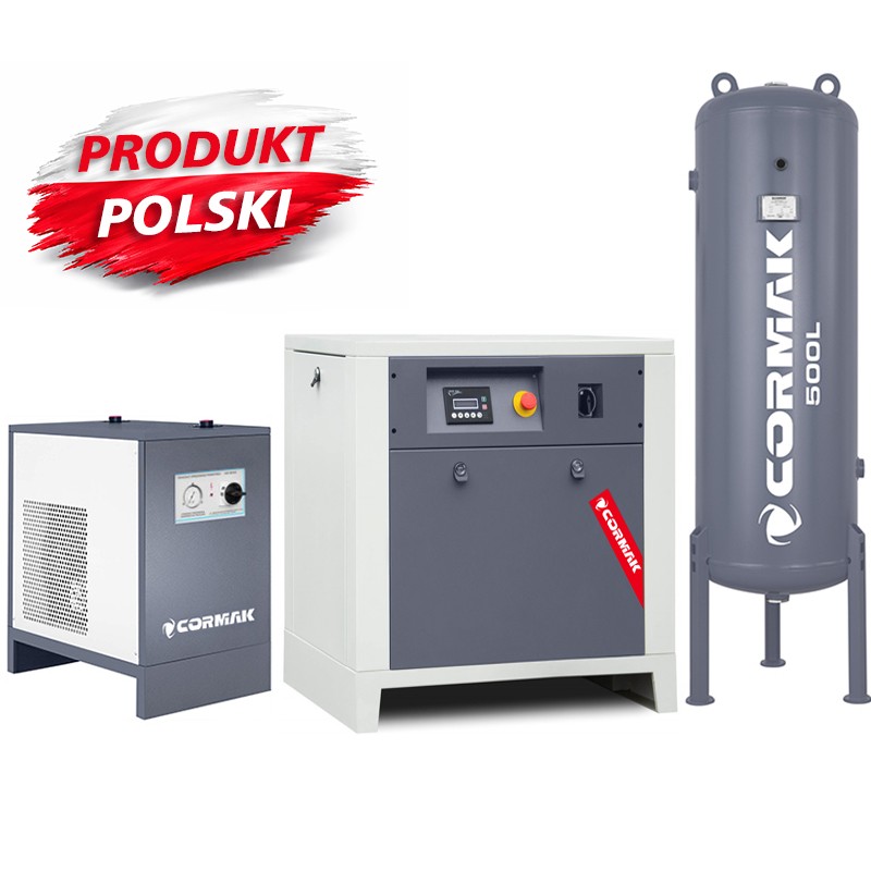 Compressore a vite CORMAK LUFT 700 con essiccatore | CORMAK