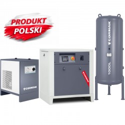 Compressore a vite LUFT 1000 con essiccatore e serbatoio | CORMAK