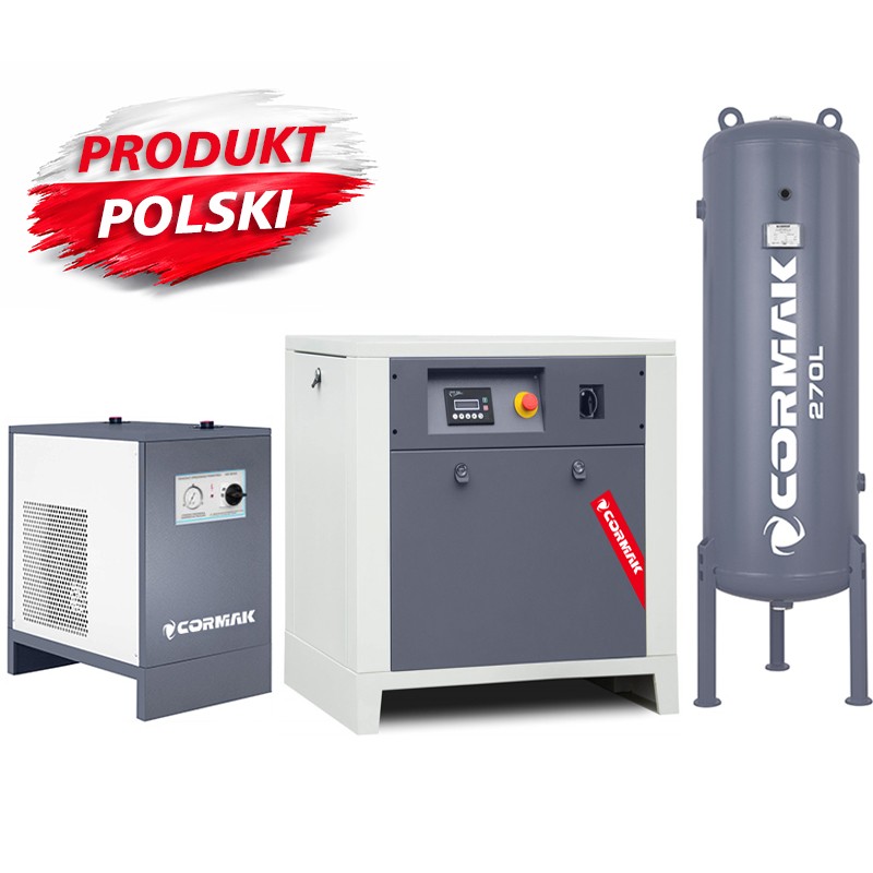 Compressore a vite CORMAK LUFT 1000 con essiccatore | CORMAK