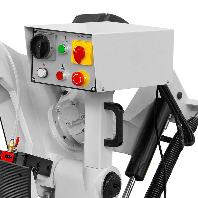 Segatrice a nastro per metallo CORMAK MCB350HD taglio -45°/+60° 36/72m/min | CORMAK