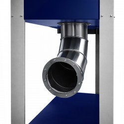 Estrattore industriale di polveri e trucioli CORMAK DCV4500E | CORMAK