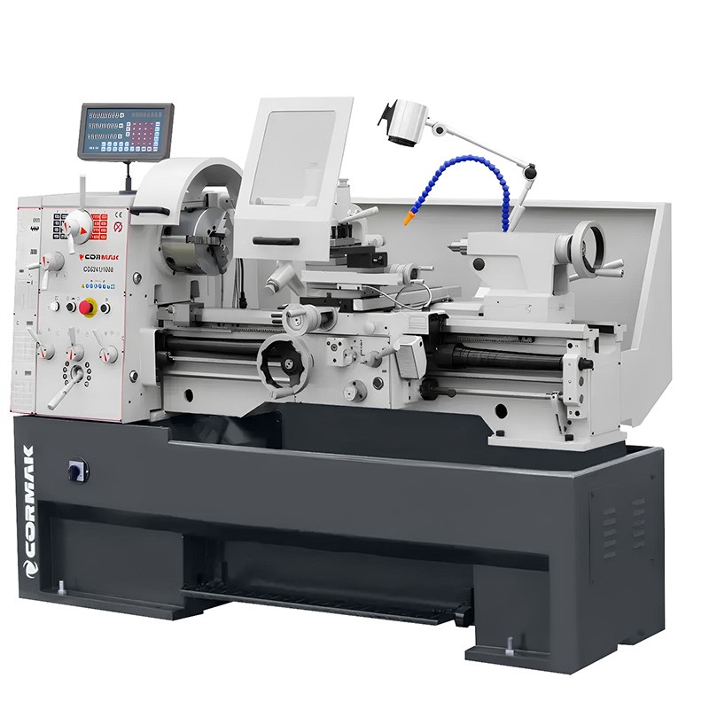 Tornio universale CORMAK CD6241/1000 410x1000 3 assi DRO | CORMAK