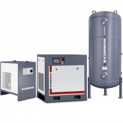 Compressore a vite CORMAK THEOR 30 22kW con essiccatore | CORMAK