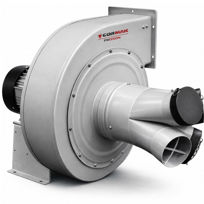 Ventilatore di Trasporto CORMAK FM350N per Trucioli e Polveri | CORMAK