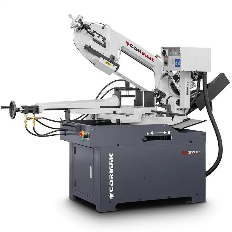 Segatrice a nastro semiautomatica per metallo CORMAK BS370H