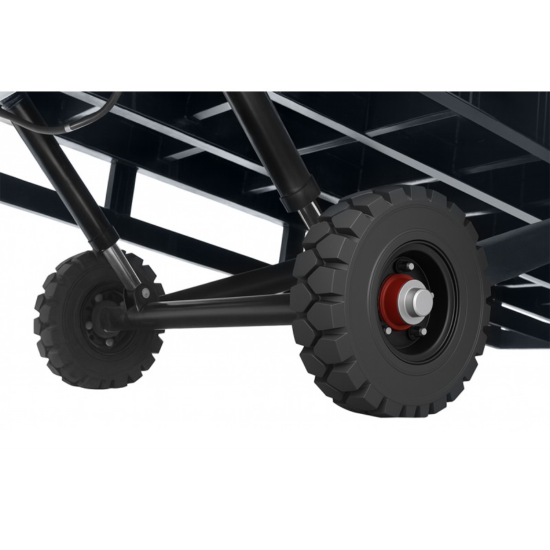 Rampa mobile di carico e scarico con capacità di 8 tonnellate (sollevamento elettrico)