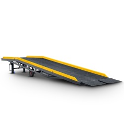 Rampa mobile di carico e scarico con capacità di 8 tonnellate (sollevamento elettrico)