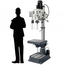 Trapano a colonna CORMAK ZS-40B con avanzamento e set portamaschi | CORMAK
