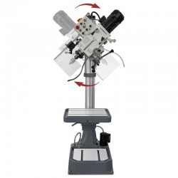 Trapano a colonna CORMAK ZS-40B con avanzamento e set portamaschi | CORMAK