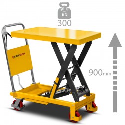 Transpallet a pantografo manuale 900 mm TA30 300 kg