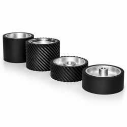 Ruota motrice gommata per smerigliatrice CORMAK SM75 | Produttore CORMAK
