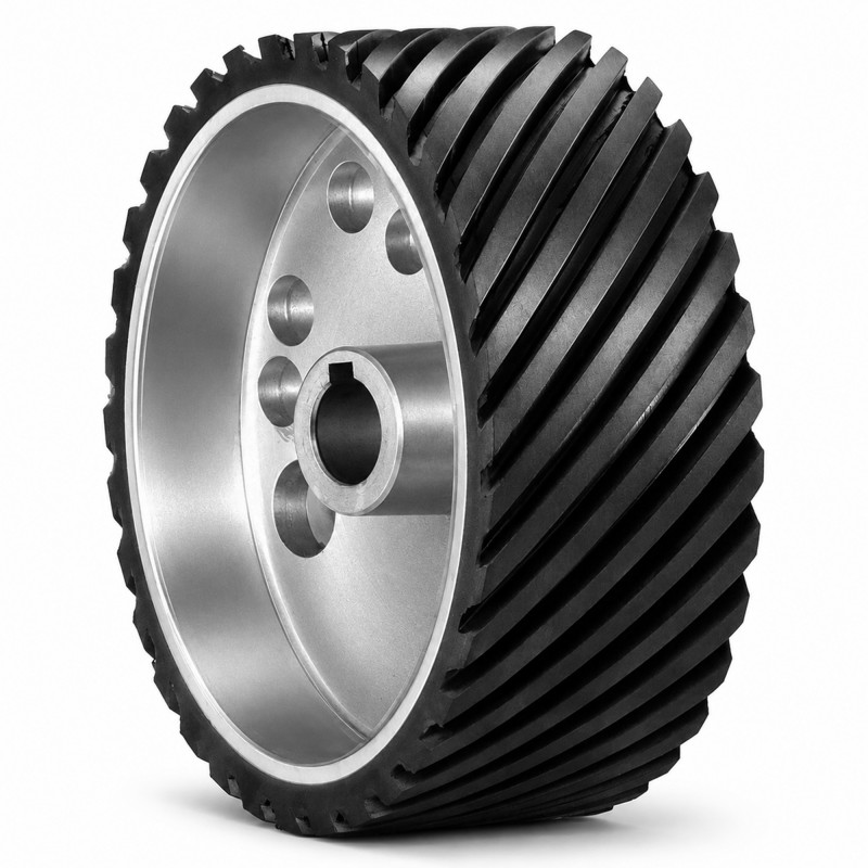 Ruota motrice gommata per smerigliatrice CORMAK SM75 | Produttore CORMAK