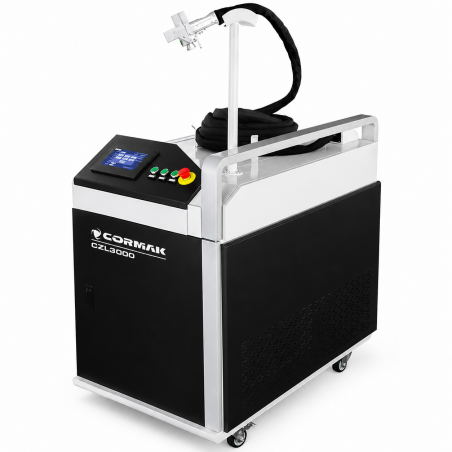 Pulitore laser a fibra CZL3000 3000W | Produttore CORMAK