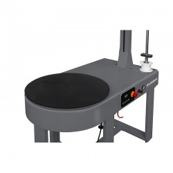Avvolgitrice semiautomatica per pacchi e cartoni con film estensibile CORMAK O-900 | CORMAK