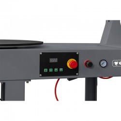 Avvolgitrice semiautomatica per pacchi e cartoni con film estensibile CORMAK O-900 | CORMAK