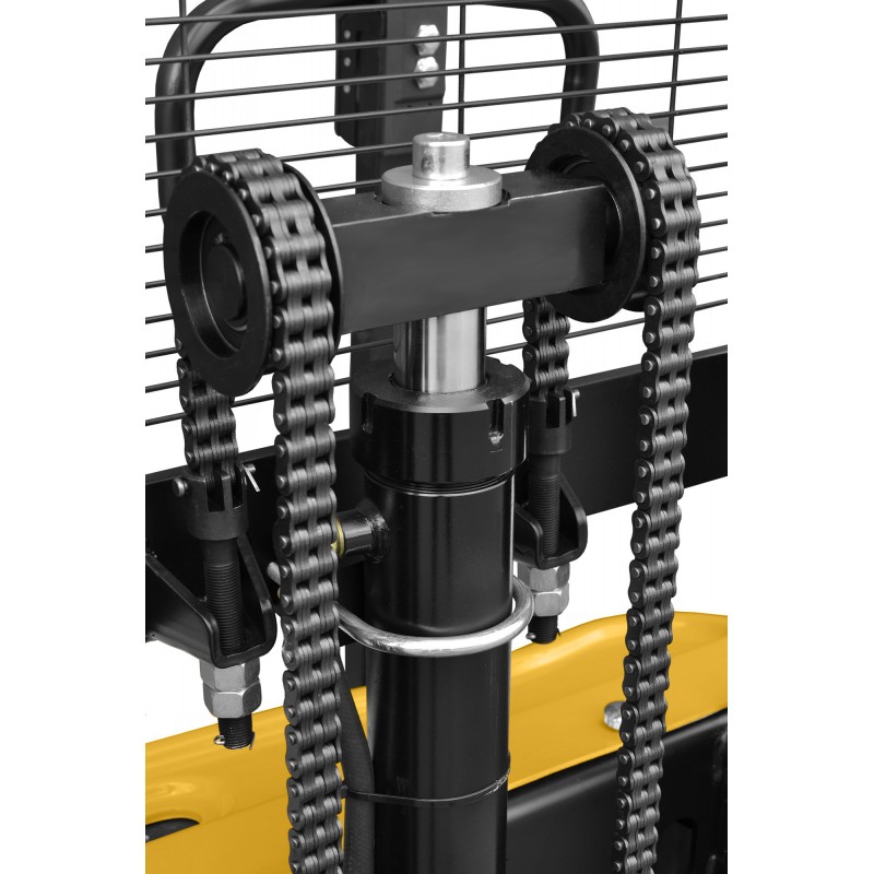 Transpallet elettrico con montante CORMAK Q15E16-2 (portata 1500kg, sollevamento 1600mm)