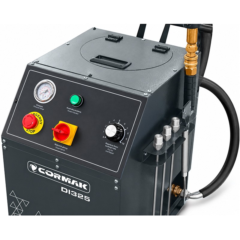 Macchina pulizia ghiaccio secco CORMAK DI325 | Produttore CORMAK