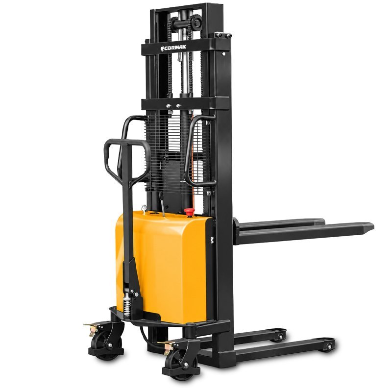 Sollevatore semi-elettrico carrello 2500 mm B1025 1000 kg