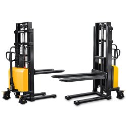 Sollevatore semi-elettrico carrello 2500 mm B1025 1000 kg