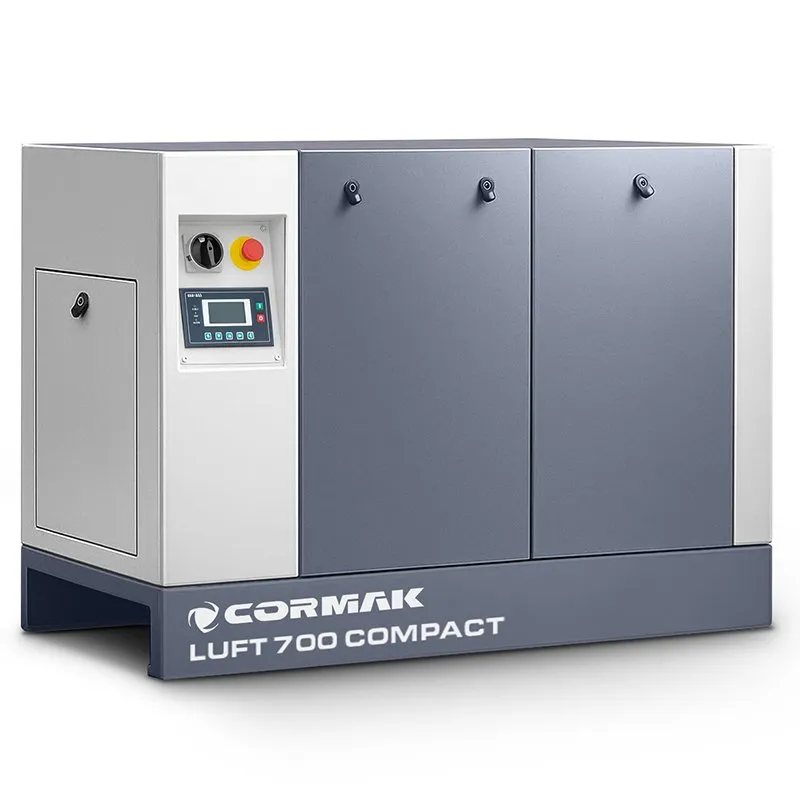 Compressore a vite con essiccatore CORMAK LUFT 700 COMPACT 650L/min 5.5kW
