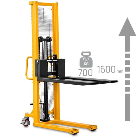Sollevatore manuale carrello 1600 mm CORMAK P716 700 kg