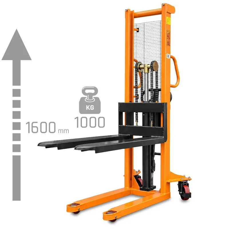 Sollevatore manuale carello 1600 mm WRHS 1610 1000 kg