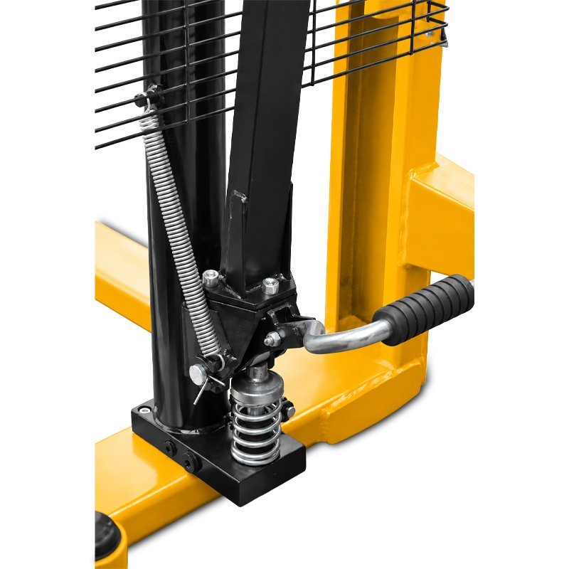 Impilatore manuale a montante per pallet CORMAK WRHS 1020 (portata 1.000kg, sollevamento 2.000mm)  | Produttore CORMAK